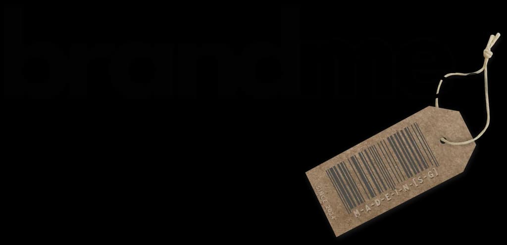 BrandMe wordmark and Made in SG tag.